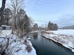 Black river bank