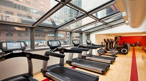 No need to skip your well planned workouts, our property has a gym