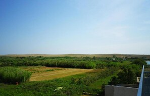 Vue depuis l’hébergement