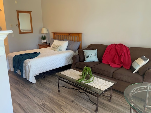 102B King Bed and Queen Sofa Bed
