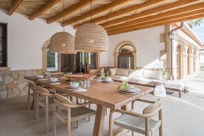 Outside Dining Area