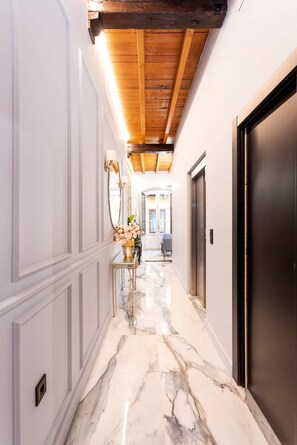 Interior entrance