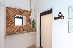 Interior entrance