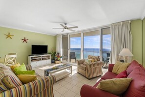 Beachfront living room