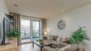 Each room has a very modern & simplistic décor