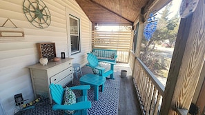 Screened Front Porch