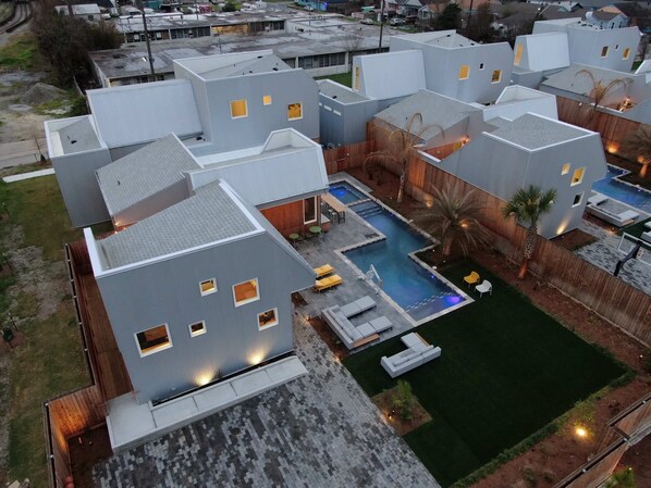 Aerial of Villa C