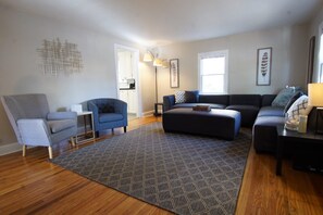 Main Floor Living Area | Smart TV