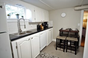 Secondary Kitchen (lower level) | Dining Area with Seating for 4!