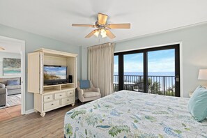 King Master Bedroom with Gulfviews