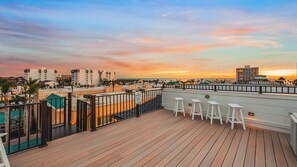 Twlight - Rooftop - Gulf Views