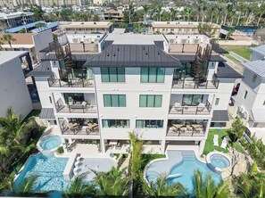 Daytime - Aerial Drone - Rear Elevation