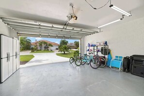 Pool/beach toys, puddle jumpers and/or toddler life jackets, extra lounge chairs, beach chairs, beach/child wagon and umbrella