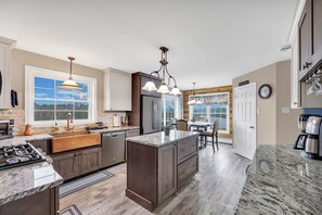 Indoors, Kitchen, Floor, Sink, Kitchen Island