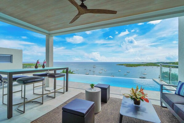 View from Villa