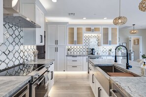 Kitchen cabinets and pantry