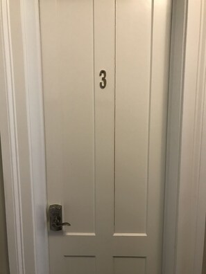 Entrance from main house