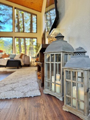 We like to call it 'Rustic Luxury' in the Redwoods.