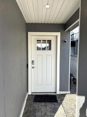 Your front entrance to your private single family home