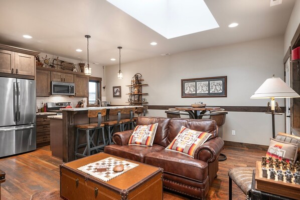 Open-concept Living Area | Main Level