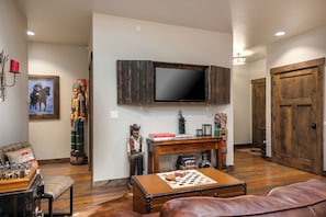 Watch TV on the Comfy Couch | Main Level