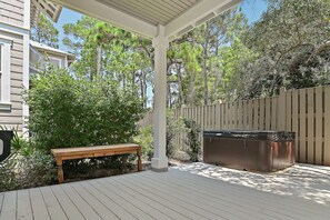 First Floor Deck - Hot Tub