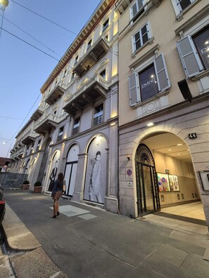 Facciata della struttura
