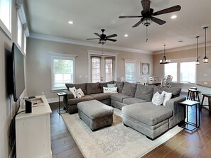 First Floor: Living Area