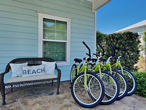 Front Porch - Four Adult Bicycles Included