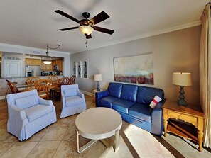 Living Area - Sleeper Sofa (Queen)