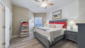 Primary bedroom with ensuite bathroom