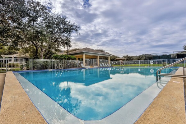 One of Three Swimming Pools - this one is a very short walk from the condo!