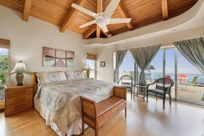 Bedroom 1: Cal King bed