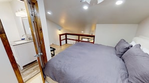 Indoors, Bed, Furniture, Floor, Flooring