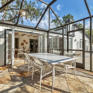 Outdoor dining