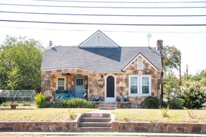 Full house and sits on a large corner lot! 