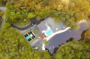 Aerial View of the property