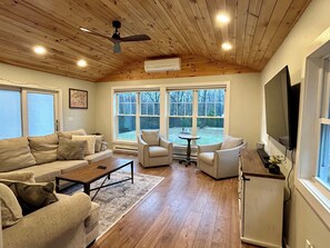 MOST UPDATED PHOTO - new central AC and two swivel chairs 