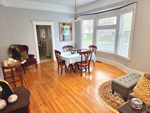 Front Entry Way Living Room and Dining Room area.