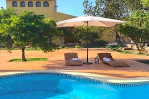 Piscine maison de vacances