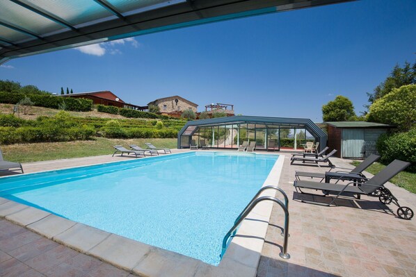 Autumn, Pool, Spring, Summer