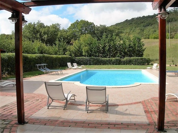 Autumn, Pool, Spring, Summer