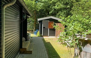 outside