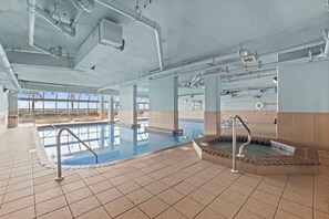 Indoor pool area