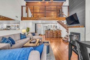Living area and loft