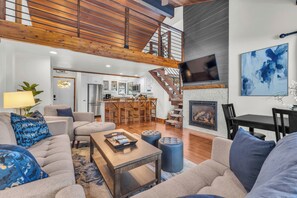 Living area  and loft