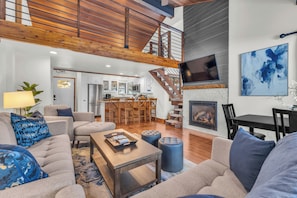 Living area and loft