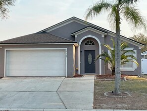 Front of house - 2 car  parking space
