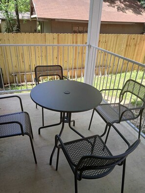 Outdoor dining