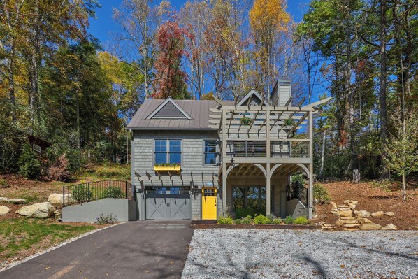 Charming new construction with one car garage and ample off-street parking